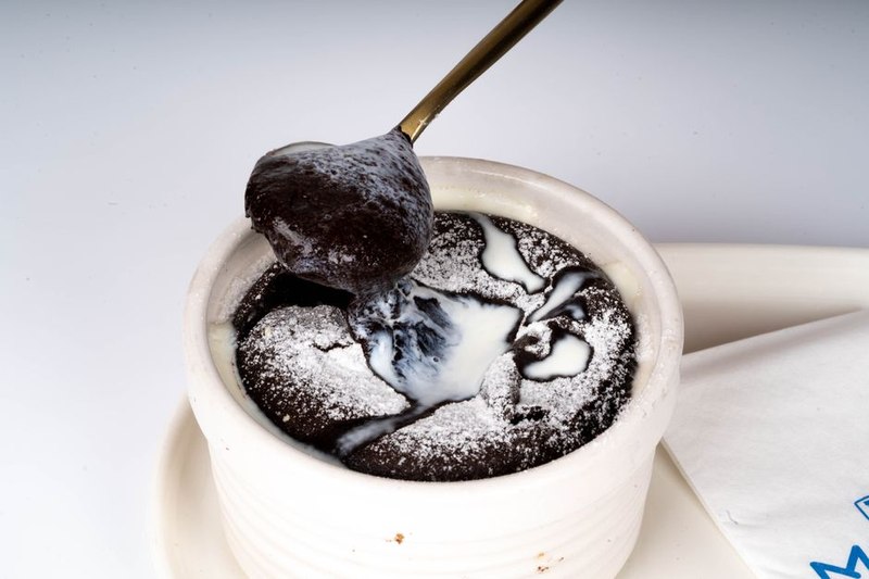 Fondant au chocolat noir