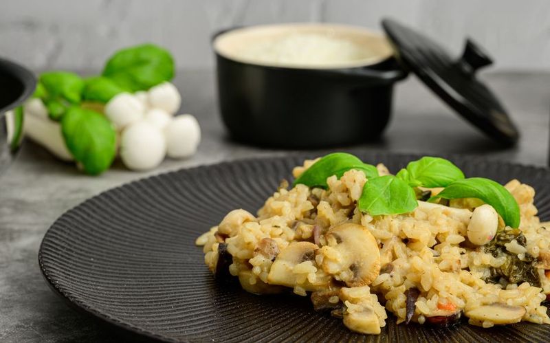 Risotto aux champignons